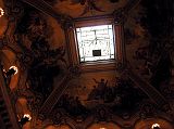 Paris Opera 04 Painted Ceiling And Skylight Above The Grand Staircase Le Grand Escalier